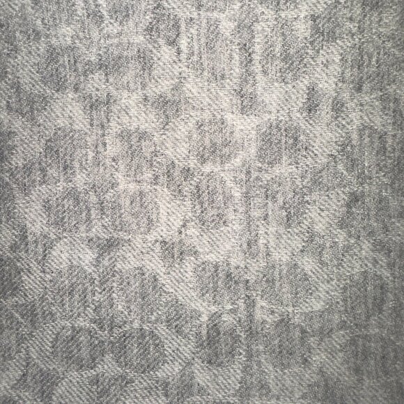 Grey Coach Scarf - Picture 2 of 3